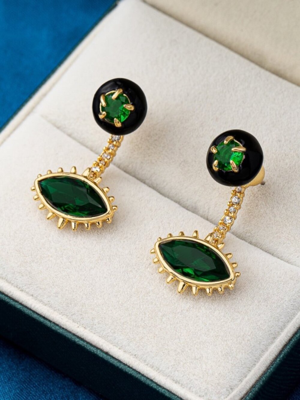 Alexis Bittar Enamel Stud Earrings